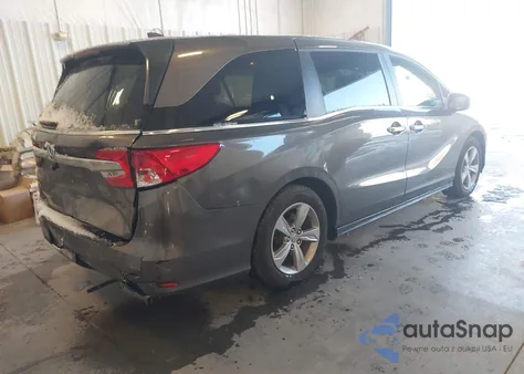 2020 Honda Odyssey Ex-L/Ex-L W/Navi Res from USA, damaged, VIN 5FNRL6H70LB048817